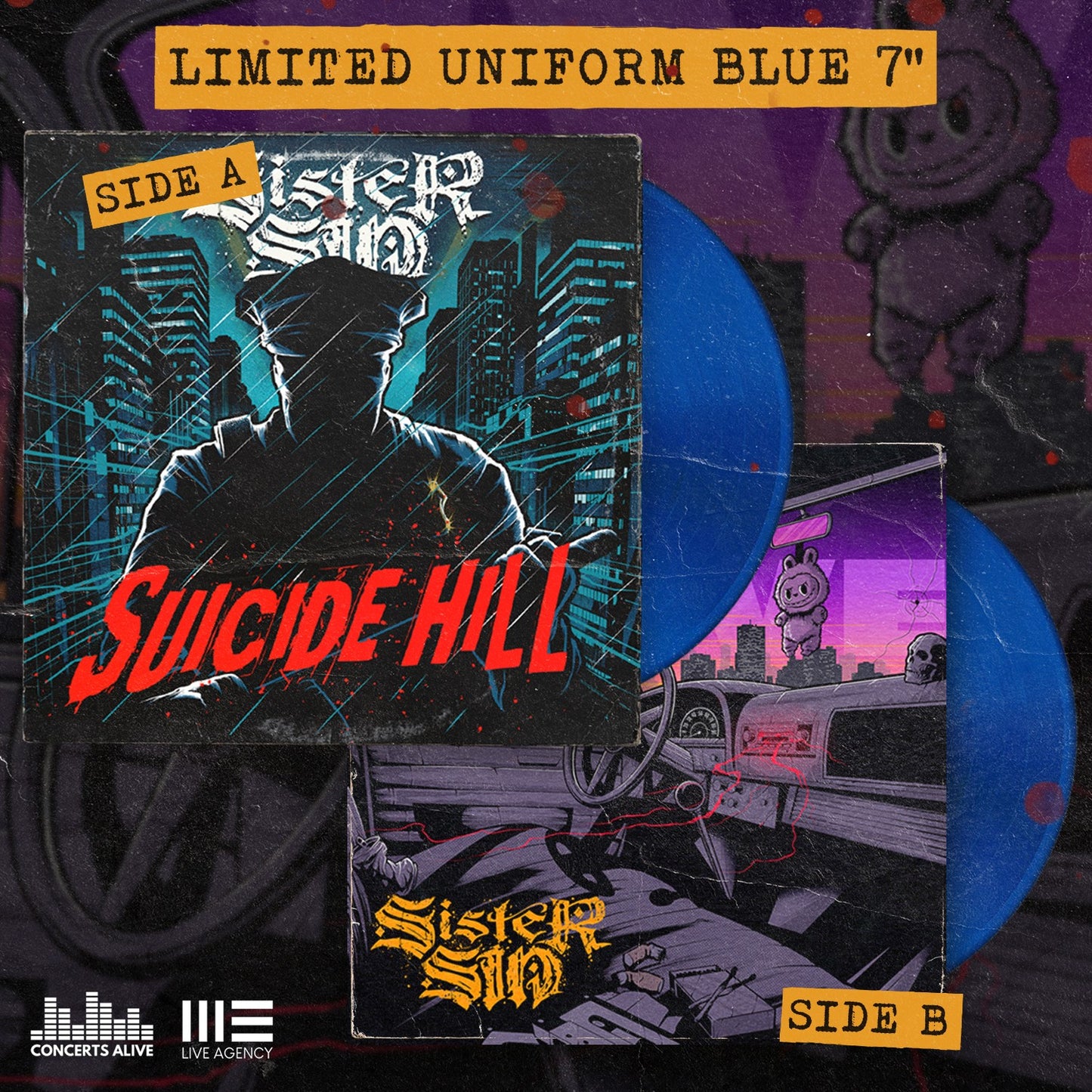 SUICIDE HILL 7" Vinyl